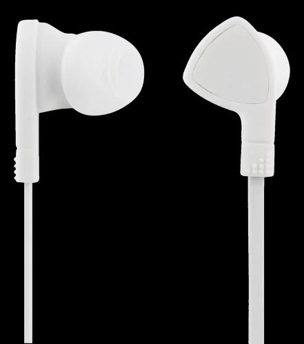 Kuulokemikrofoni, in-ear, ohjauspainike, sotkeutumaton, valk.