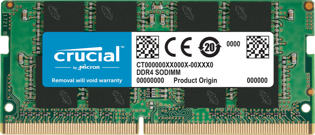 8GB DDR4-3200 SODIMM Crucial (CT8G4SFRA32A)