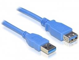 Extension cable USB 3.0 Type-A male > USB 3.0 Type-A female 1 m blue (82538)