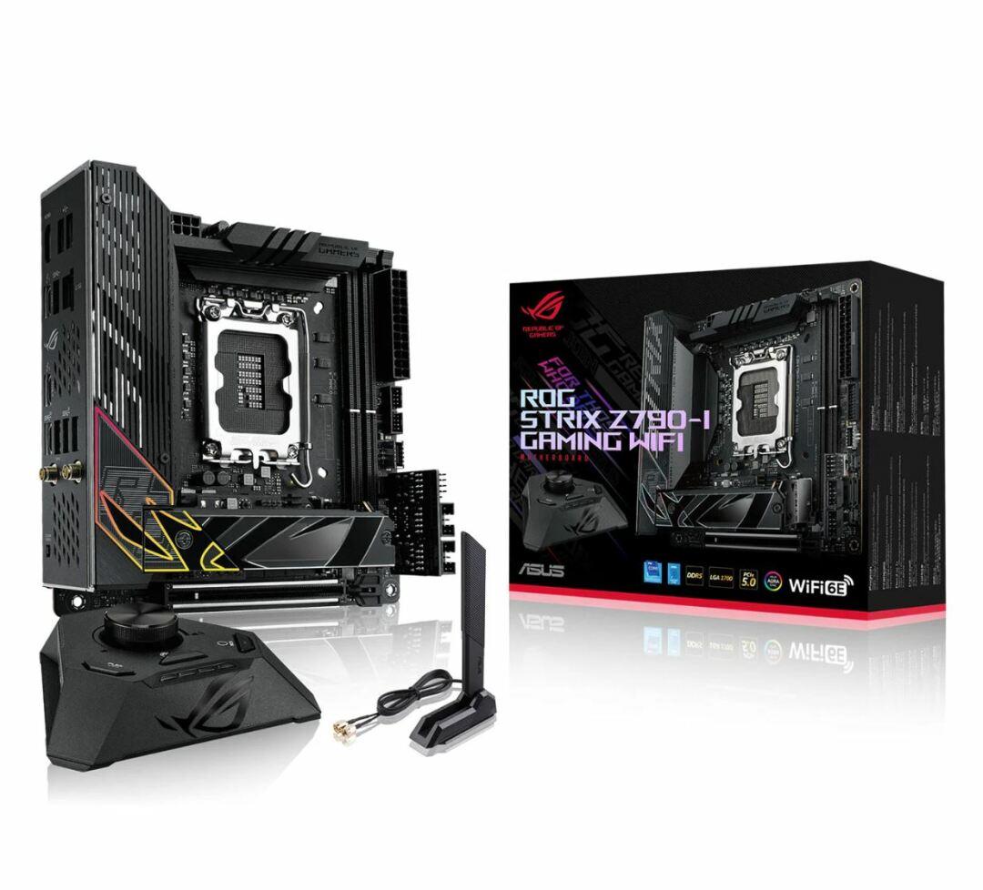 ROG STRIX Z790-I GAMING WIFI Emolevy - Intel Z790 - Intel LGA1700 socket - DDR5 RAM - Mini-ITX