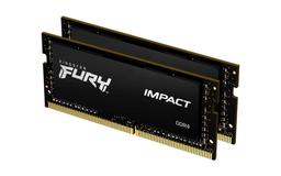 64GB 3200MT/S DDR4 CL20 SODIMM (KIT OF 2) FURY IMPACT (KF432S20IBK2/64)