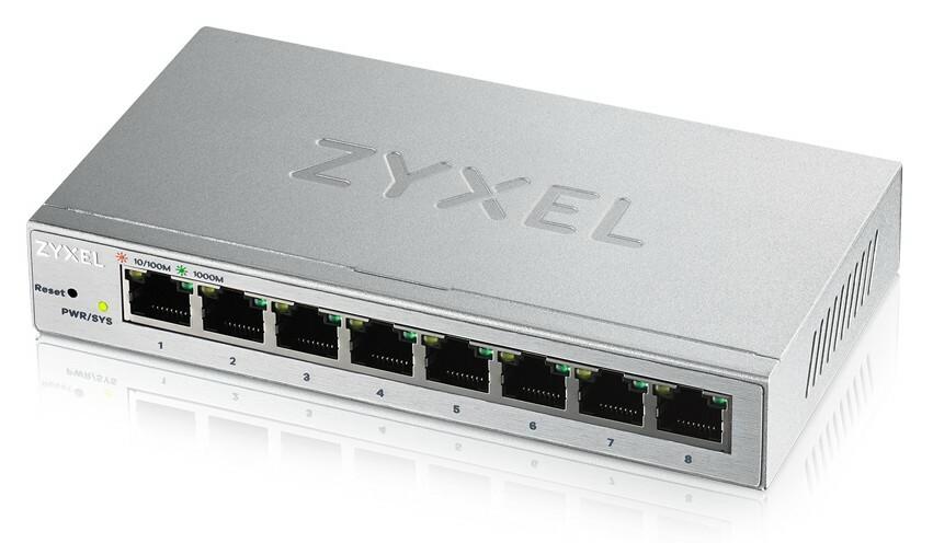 GS1200-8, 8 PORT GIGABIT WEBMANAGED DESKTOP SWITCH (GS1200-8-EU0101F)