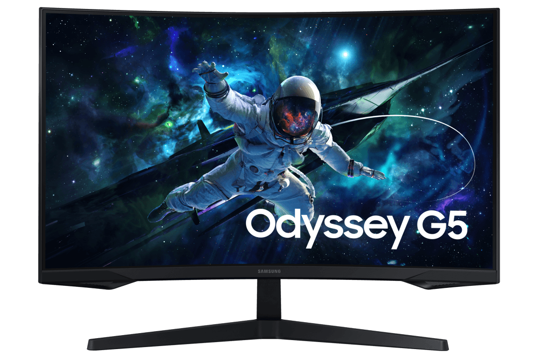 S32CG554EU, 81,3 cm (32"), 2560 x 1440 pikseliä, Wide Quad HD, LED, 1 ms, musta