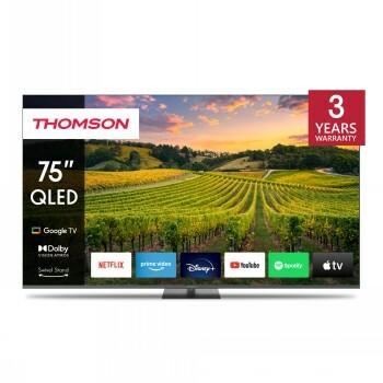 THOMSON 75" QLED UHD GOOGLE SMART TV