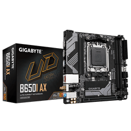 B650I AX, AMD, Pistoke AM5, AMD Ryzen 7000 Series, AMD Ryzen 8000 Series, AMD Ryzen 9000 Series, Pistoke AM5, DDR5-SDRAM, 128 GB
