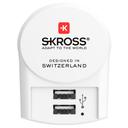 Euro USB Charger - 2xUSB Type A (1.302421)