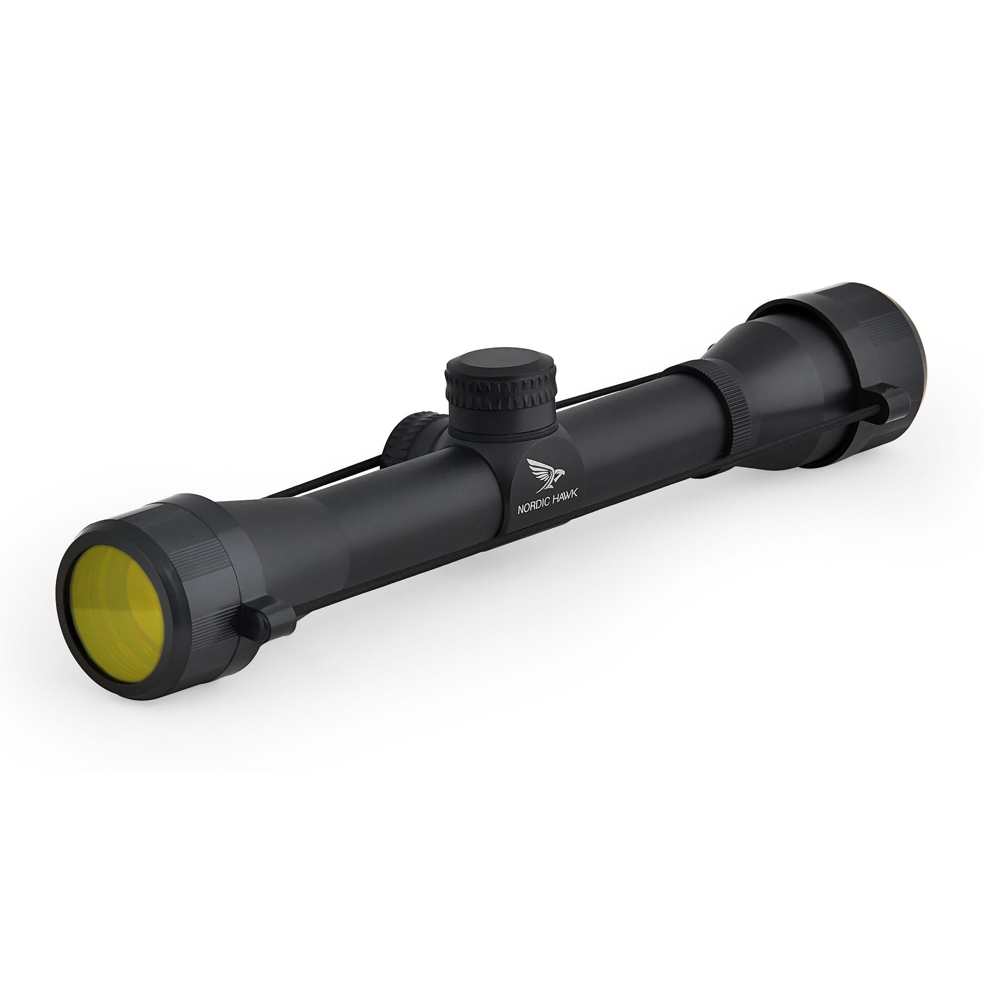 Nordic Hawk Rifle Scope 4x32 Black