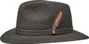 Stetson Unisex Traveller Woolfelt Mix Black Mix