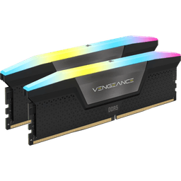 Vengeance RGB DDR5-6000 - 32GB - CL28 - Dual Channel (2 pcs) - Intel XMP - Musta RGB